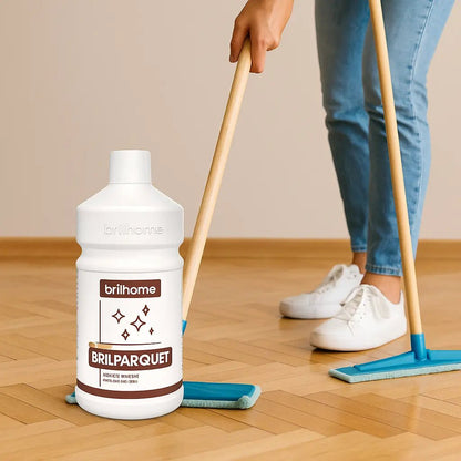 BRILPARQUET - NETTOYANT POUR REVETEMENT SOL ET MUR EN PARQUET