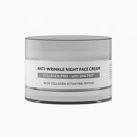 PEPTILUX CRÈME DE NUIT COLLAGEN PRO – RÉPARATION NOCTURNE, ANTI-RIDES & BOOSTER DE COLLAGÈNE