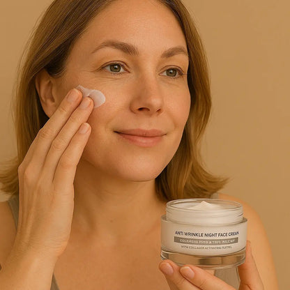 PEPTILUX CRÈME DE NUIT COLLAGEN PRO – RÉPARATION NOCTURNE, ANTI-RIDES & BOOSTER DE COLLAGÈNE