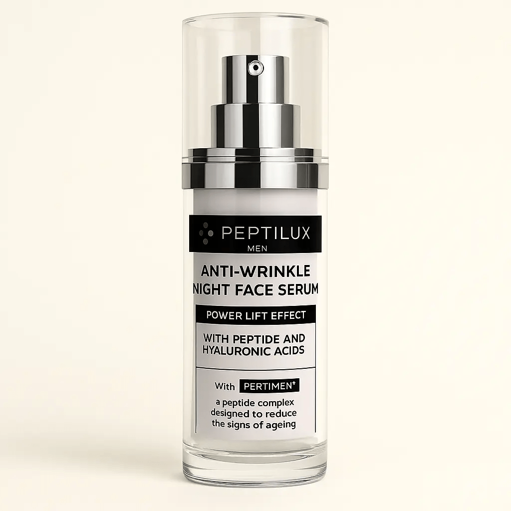 PEPTILUX MEN SÉRUM DE NUIT POWER LIFT – ANTI-RIDES, LISSANT & HYDRATATION INTENSE SANS BRILLANCE