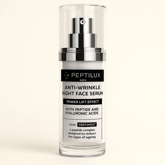 PEPTILUX MEN SÉRUM DE NUIT POWER LIFT – ANTI-RIDES, LISSANT & HYDRATATION INTENSE SANS BRILLANCE