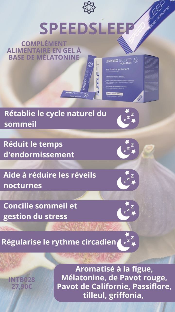 SPEED SLEEP - Solution au problème d'insomnie