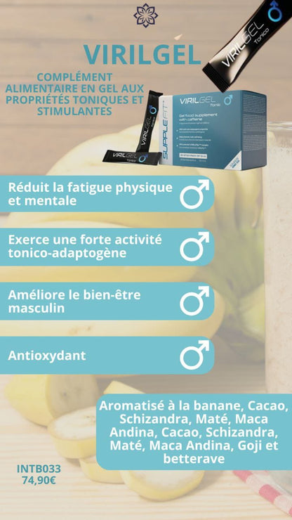VIRILGEL : Booster de Virilité et d'Énergie Masculine